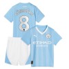 Conjunto (Camiseta+Pantalón Corto) Manchester City 2023-24 Gundogan 8 Primera Equipación - Niño